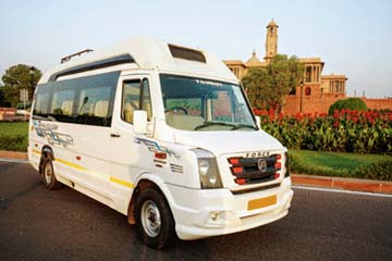 12 Seater Tempo Traveller on Rent